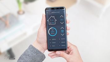 smart home with mobile application